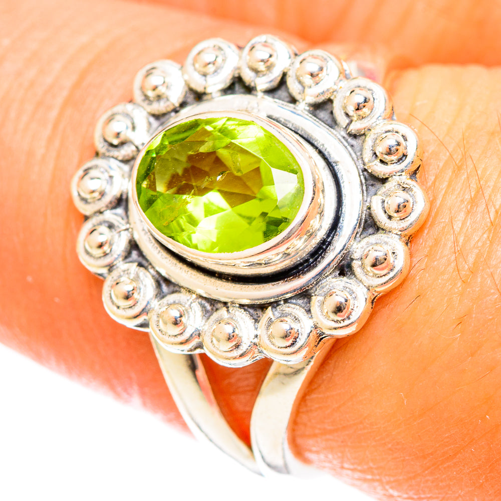 Peridot Rings handcrafted by Ana Silver Co - RING122387