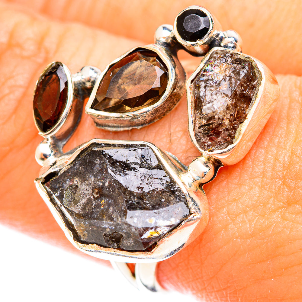 Herkimer Diamond Rings handcrafted by Ana Silver Co - RING122395