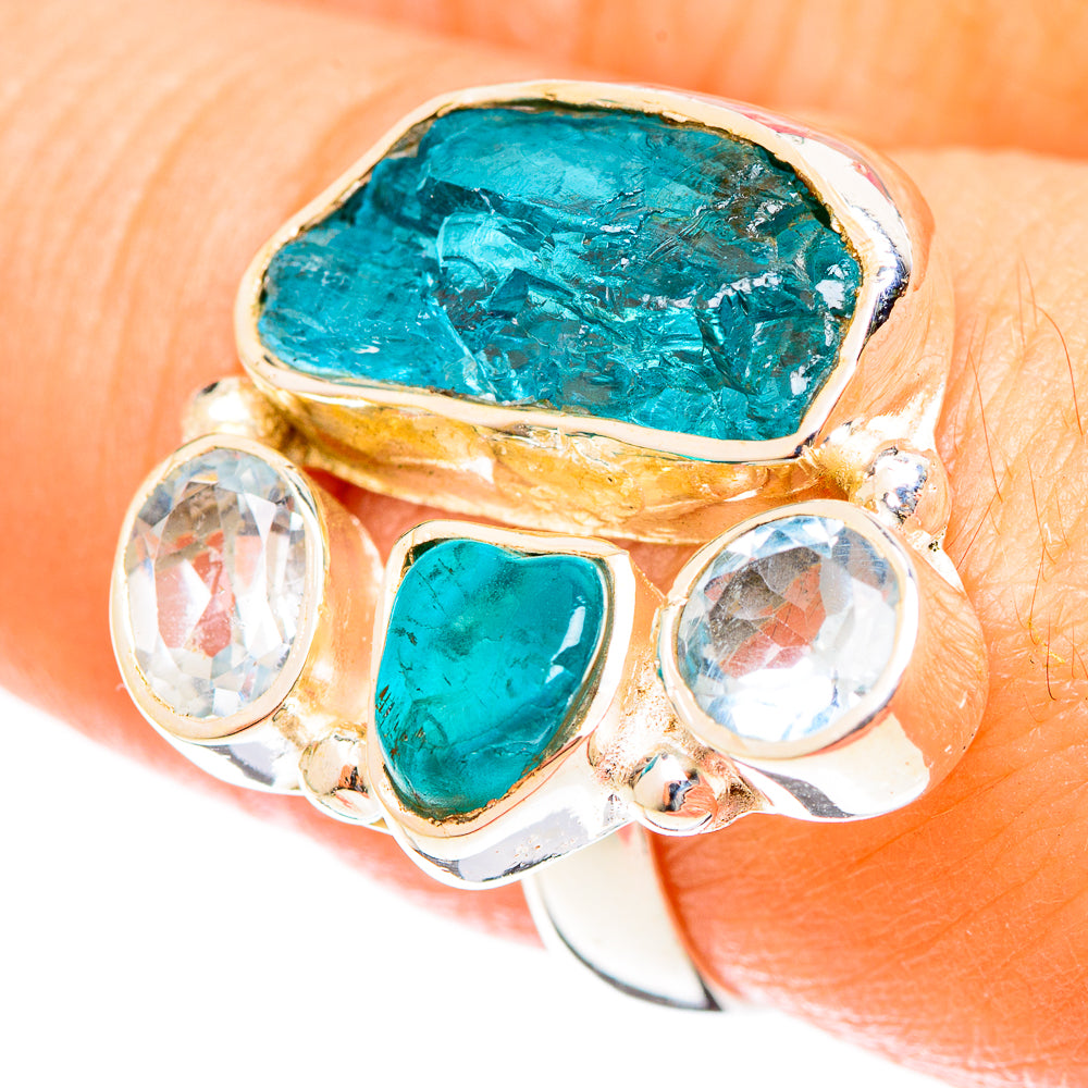 Apatite Rings handcrafted by Ana Silver Co - RING122398