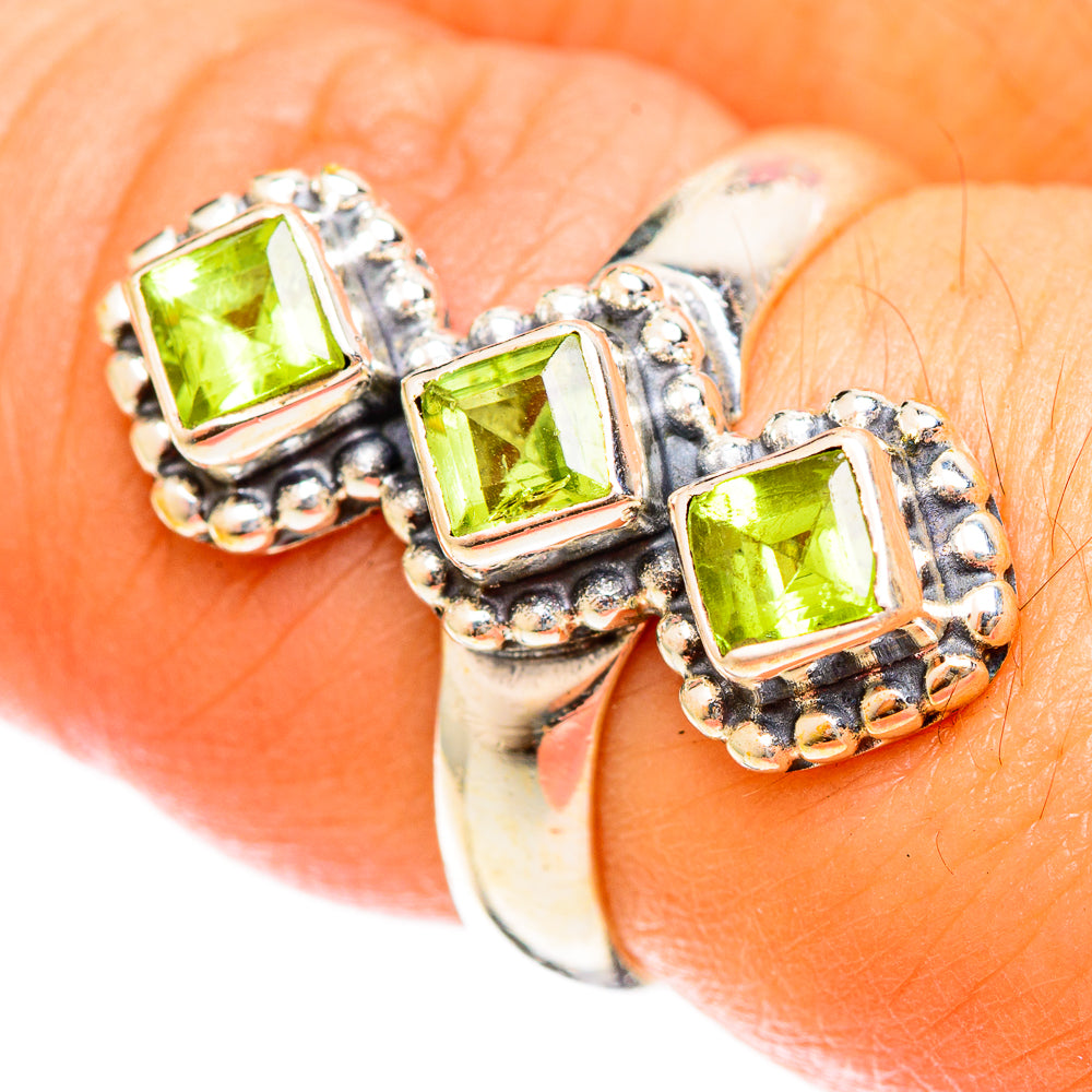 Peridot Rings handcrafted by Ana Silver Co - RING122404