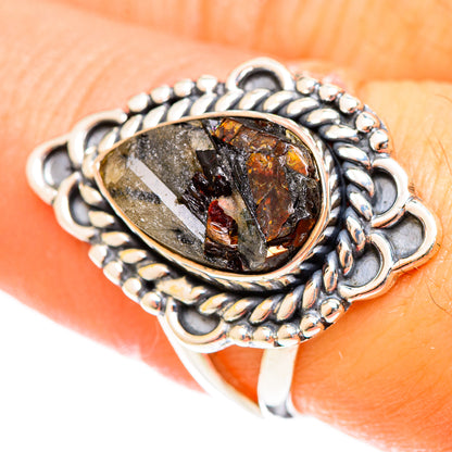 Astrophyllite Rings handcrafted by Ana Silver Co - RING122410