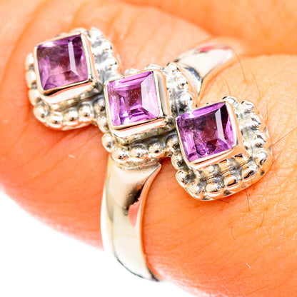 Amethyst Rings handcrafted by Ana Silver Co - RING122412
