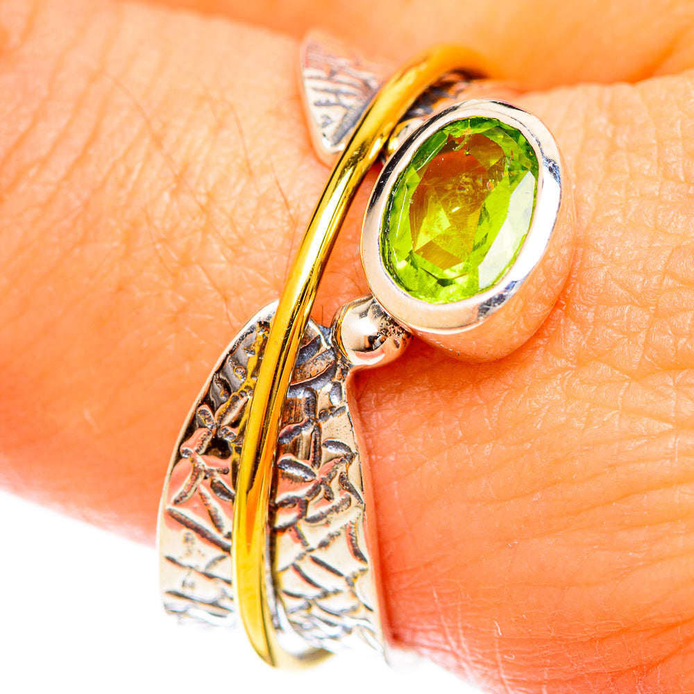 Peridot Rings handcrafted by Ana Silver Co - RING122421
