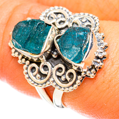 Apatite Rings handcrafted by Ana Silver Co - RING122435