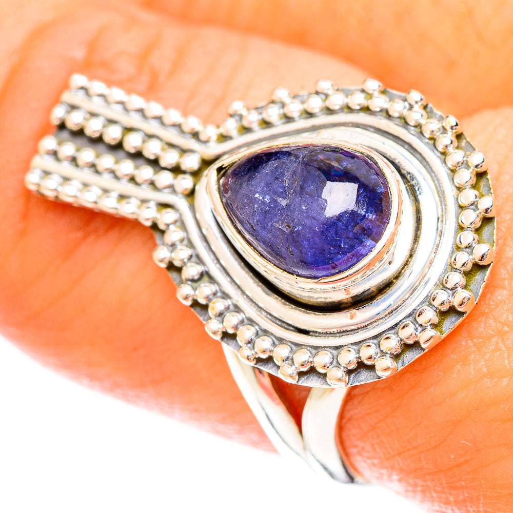 Tanzanite Rings handcrafted by Ana Silver Co - RING122449