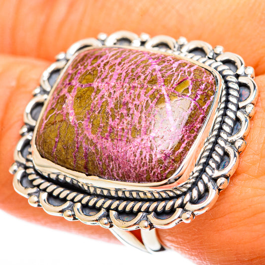 Stichtite Rings handcrafted by Ana Silver Co - RING122451