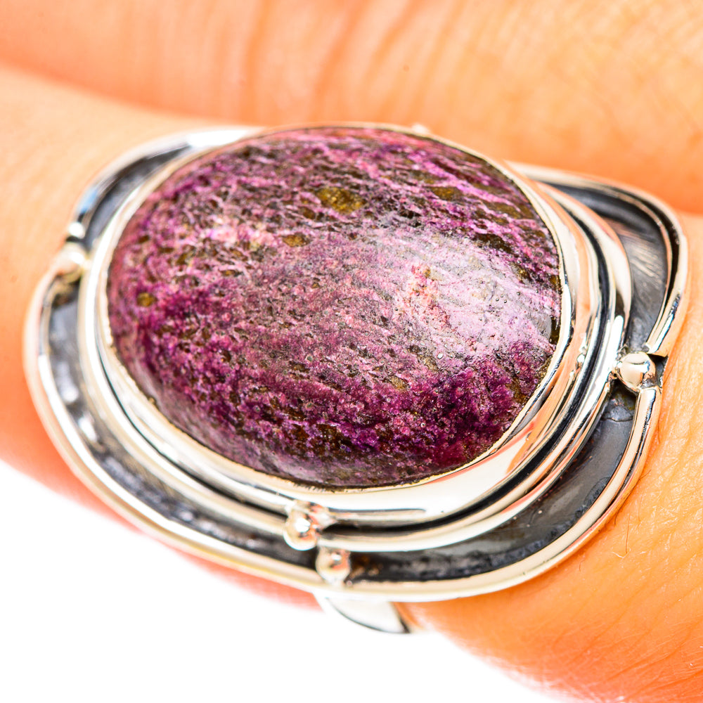 Stichtite Rings handcrafted by Ana Silver Co - RING122453