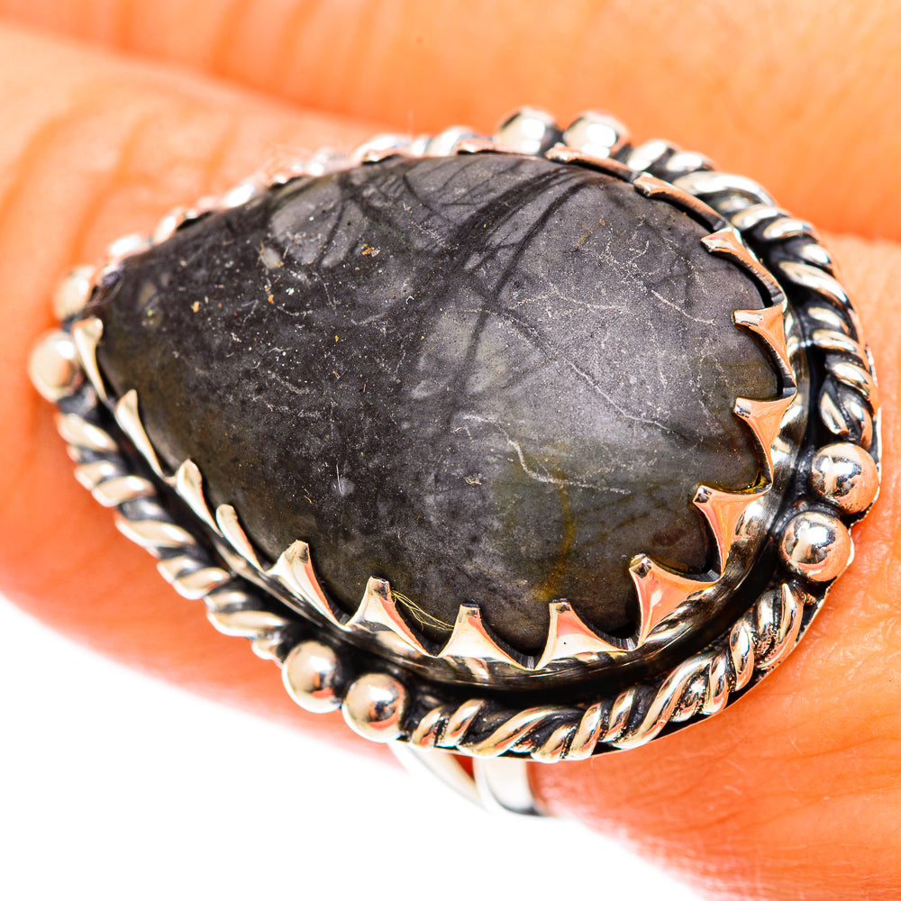 Picasso Jasper Rings handcrafted by Ana Silver Co - RING122455