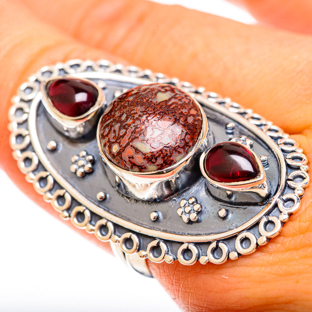 Dinosaur Bone Rings handcrafted by Ana Silver Co - RING122461