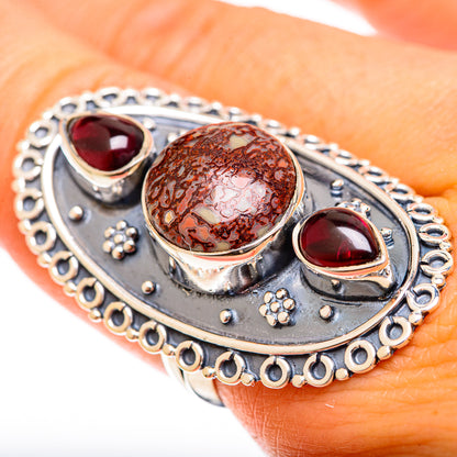 Dinosaur Bone Rings handcrafted by Ana Silver Co - RING122461