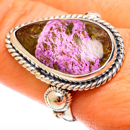 Stichtite Rings handcrafted by Ana Silver Co - RING122488