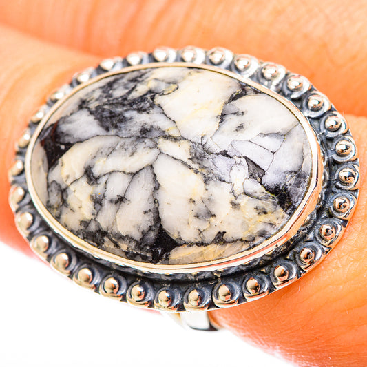 Pinolith Jasper Rings handcrafted by Ana Silver Co - RING122493