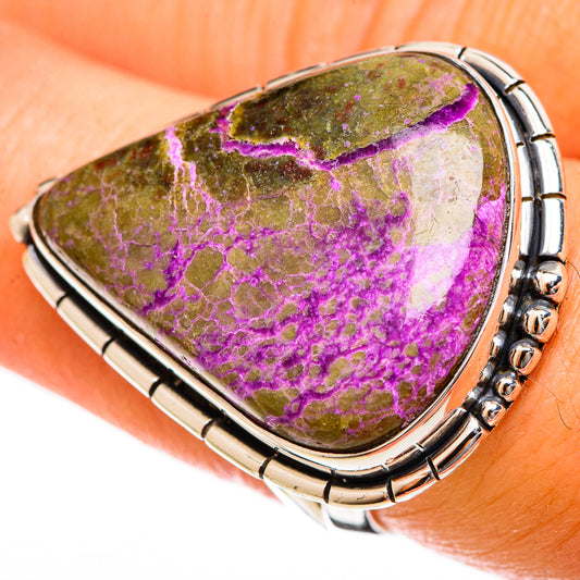 Stichtite Rings handcrafted by Ana Silver Co - RING122523