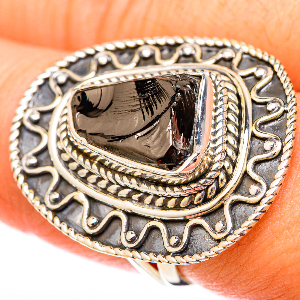 Shungite Rings handcrafted by Ana Silver Co - RING122594