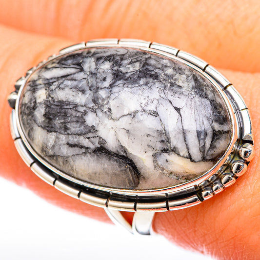 Pinolith Jasper Rings handcrafted by Ana Silver Co - RING122595