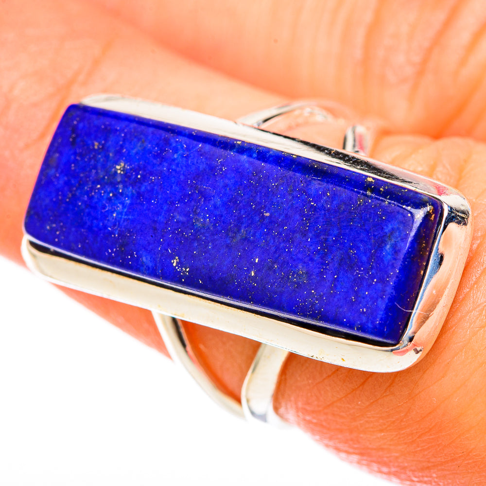 Lapis Lazuli Rings handcrafted by Ana Silver Co - RING122616