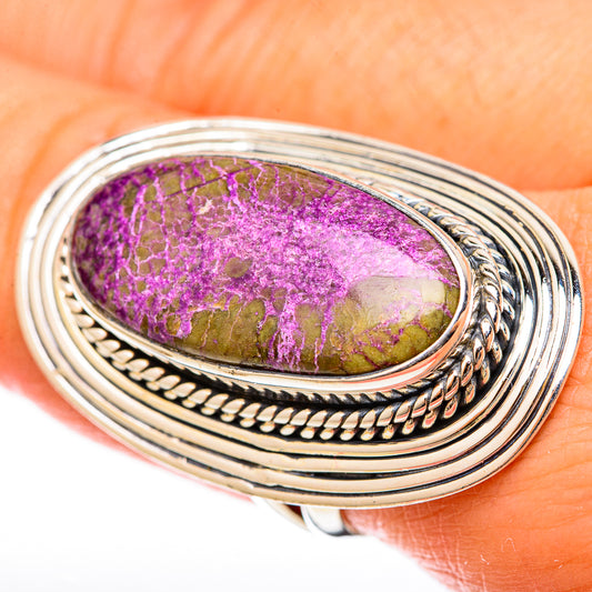 Stichtite Rings handcrafted by Ana Silver Co - RING122657