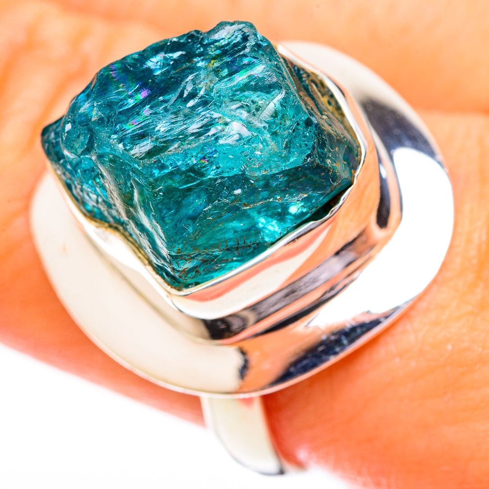 Apatite Rings handcrafted by Ana Silver Co - RING122678