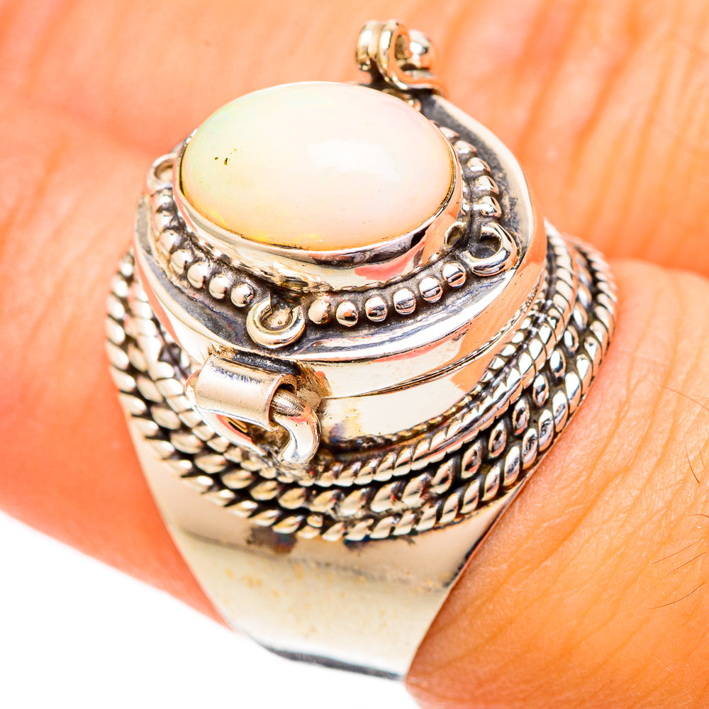 Ethiopian Opal Rings handcrafted by Ana Silver Co - RING122693