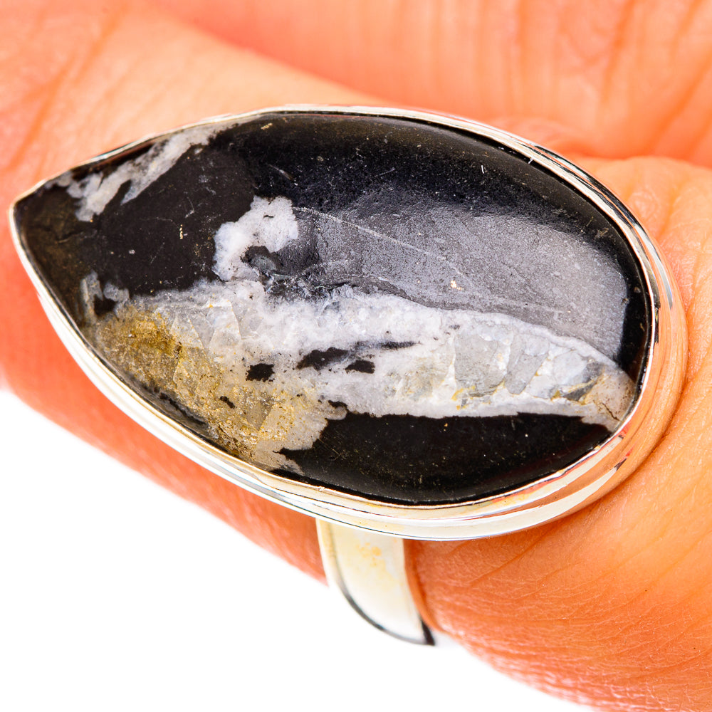 Chrysanthemum Stone Rings handcrafted by Ana Silver Co - RING122706