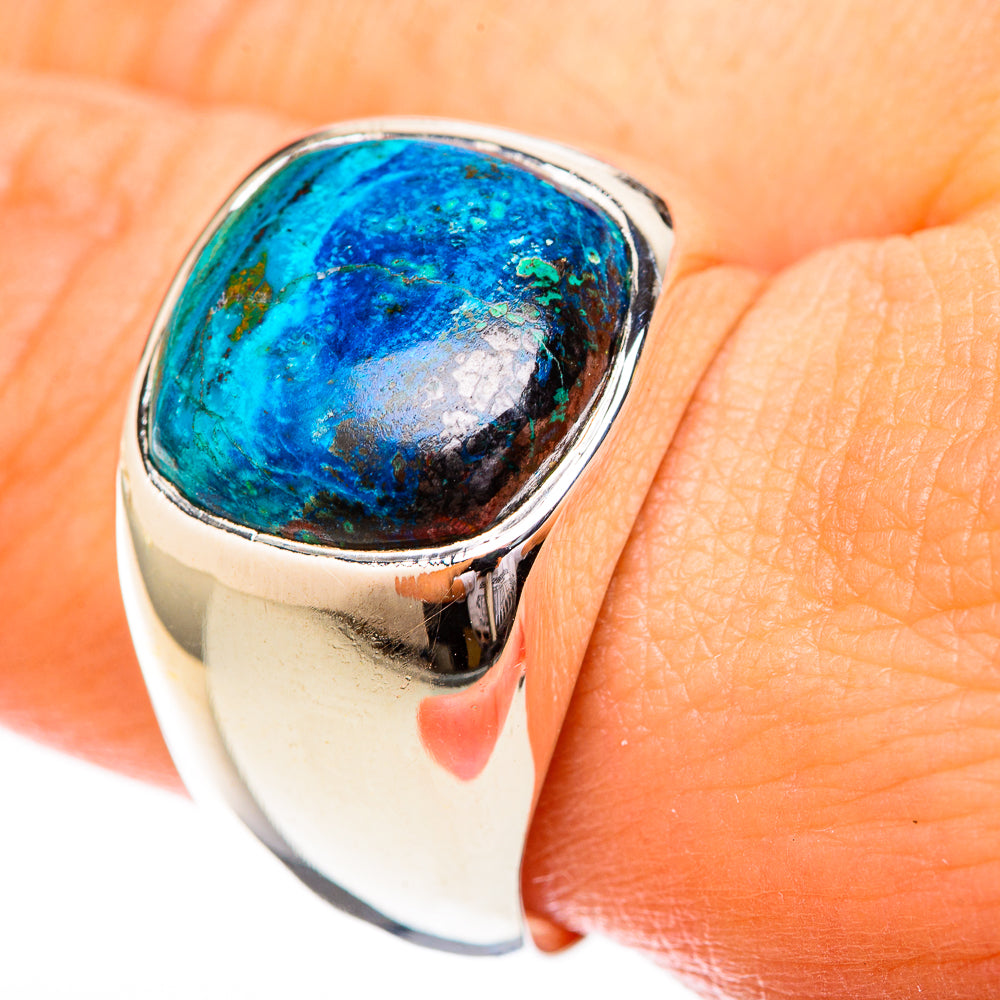 Shattuckite Rings handcrafted by Ana Silver Co - RING122715