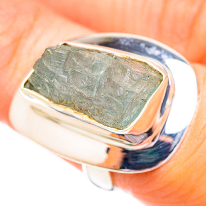 Aquamarine Rings handcrafted by Ana Silver Co - RING122730