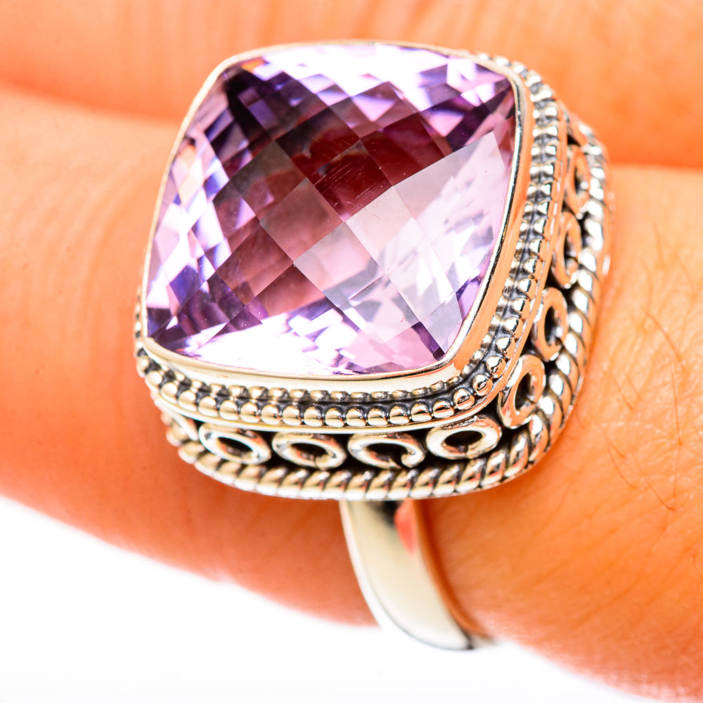 Amethyst Rings handcrafted by Ana Silver Co - RING122738
