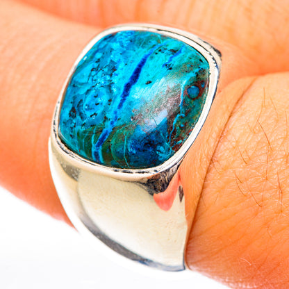 Shattuckite Rings handcrafted by Ana Silver Co - RING122750
