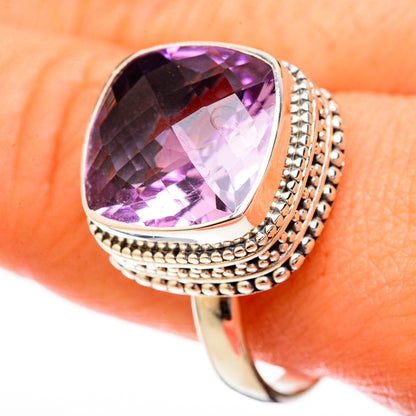 Amethyst Rings handcrafted by Ana Silver Co - RING122757