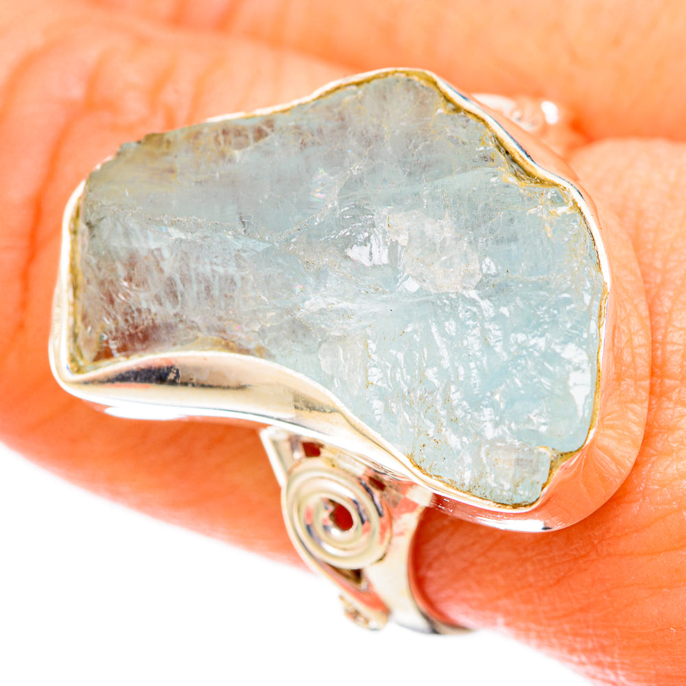 Aquamarine Rings handcrafted by Ana Silver Co - RING122781