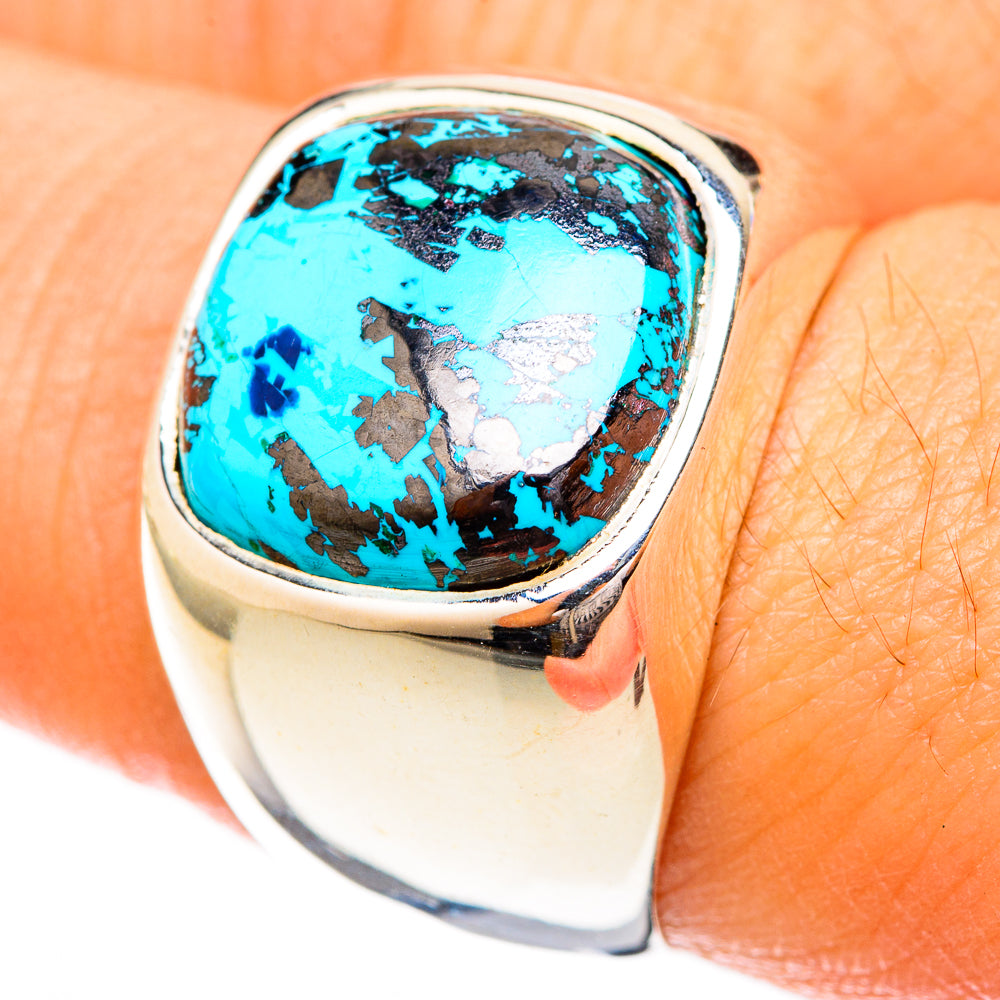 Shattuckite Rings handcrafted by Ana Silver Co - RING122806