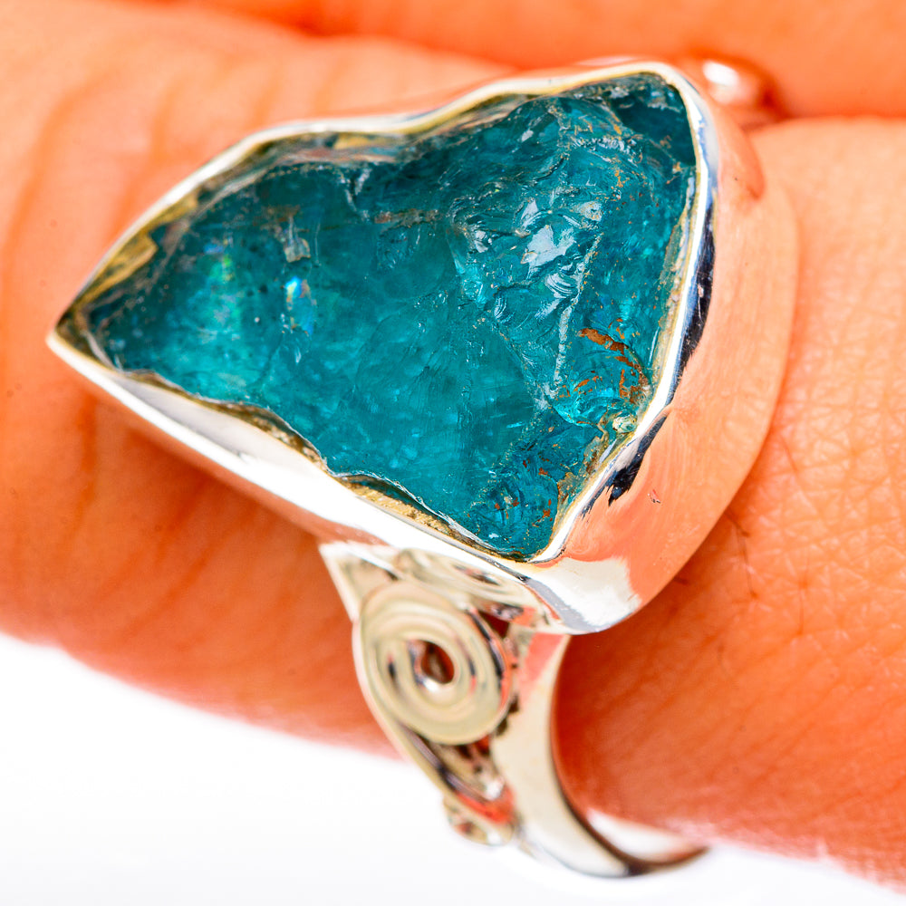 Apatite Rings handcrafted by Ana Silver Co - RING122812