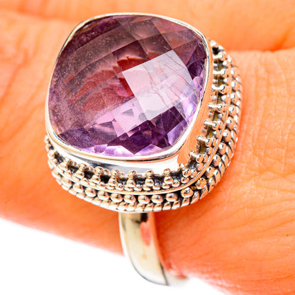Amethyst Rings handcrafted by Ana Silver Co - RING122820