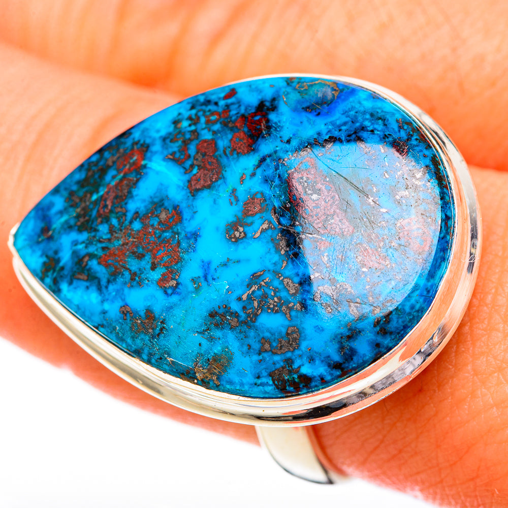 Shattuckite Rings handcrafted by Ana Silver Co - RING122838