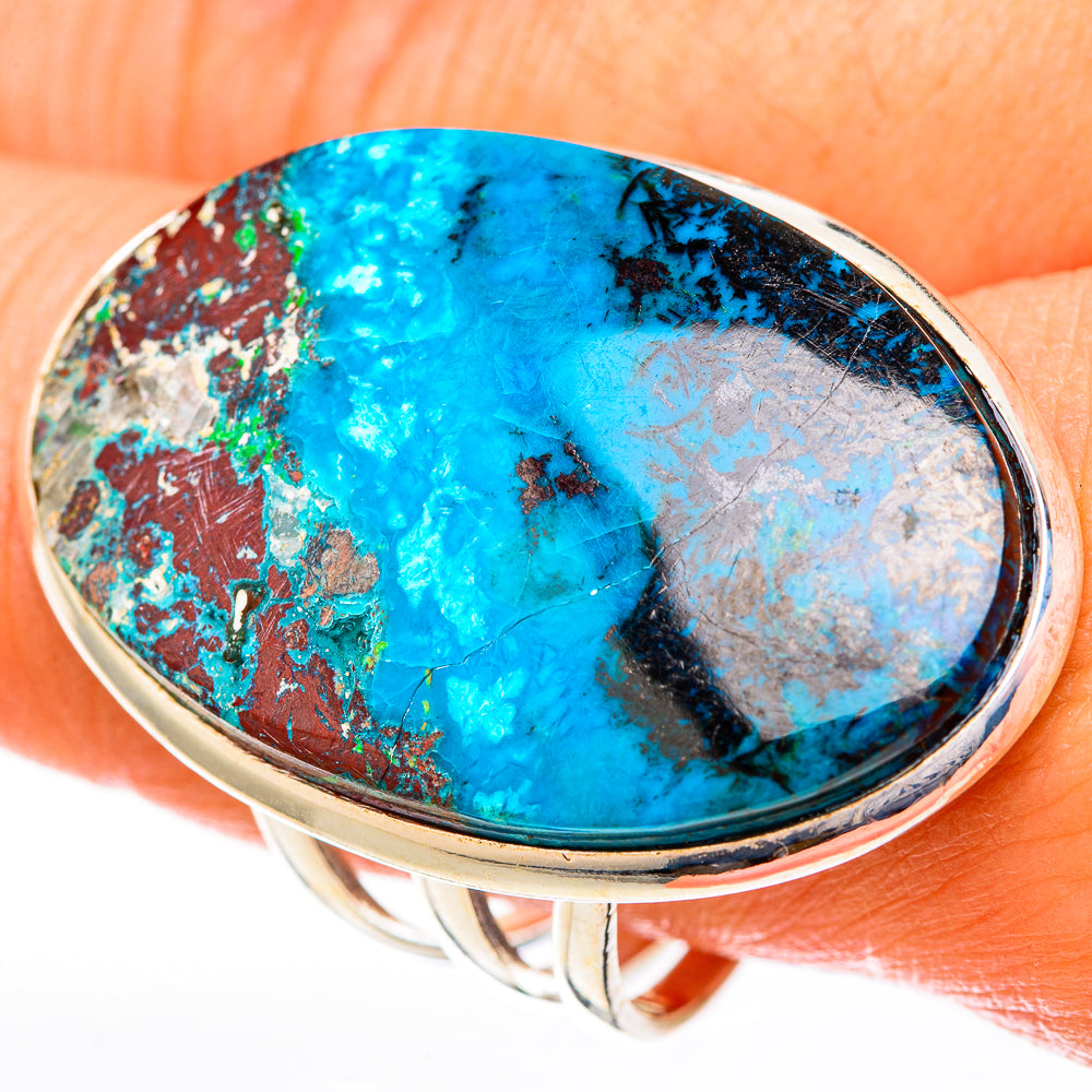 Shattuckite Rings handcrafted by Ana Silver Co - RING122872