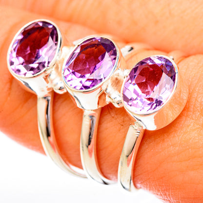Amethyst Rings handcrafted by Ana Silver Co - RING122879