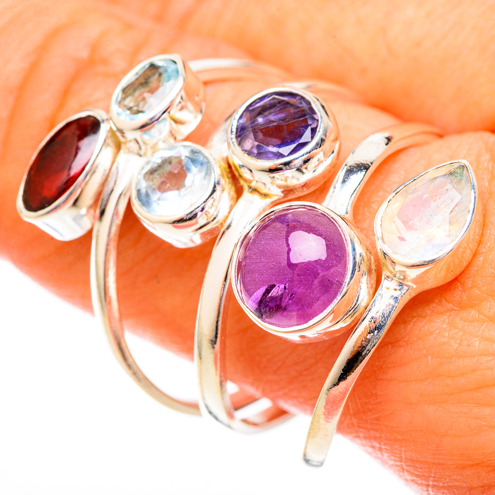 Amethyst Rings handcrafted by Ana Silver Co - RING122886