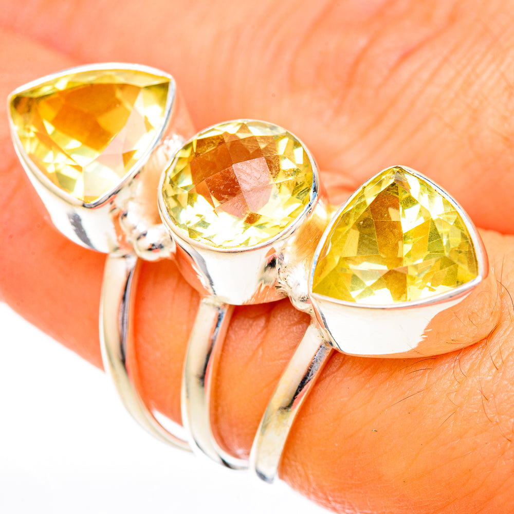 Citrine Rings handcrafted by Ana Silver Co - RING122894