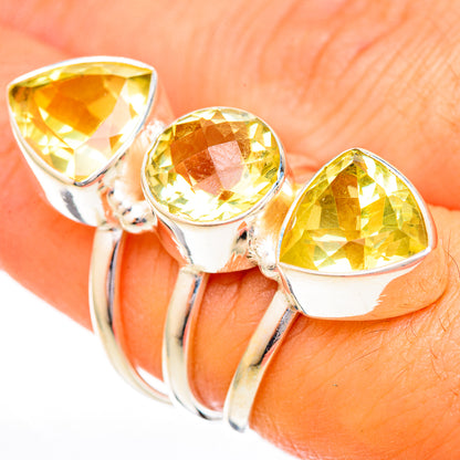 Citrine Rings handcrafted by Ana Silver Co - RING122894