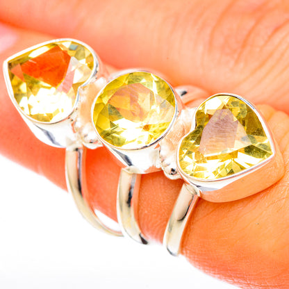 Citrine Rings handcrafted by Ana Silver Co - RING122895