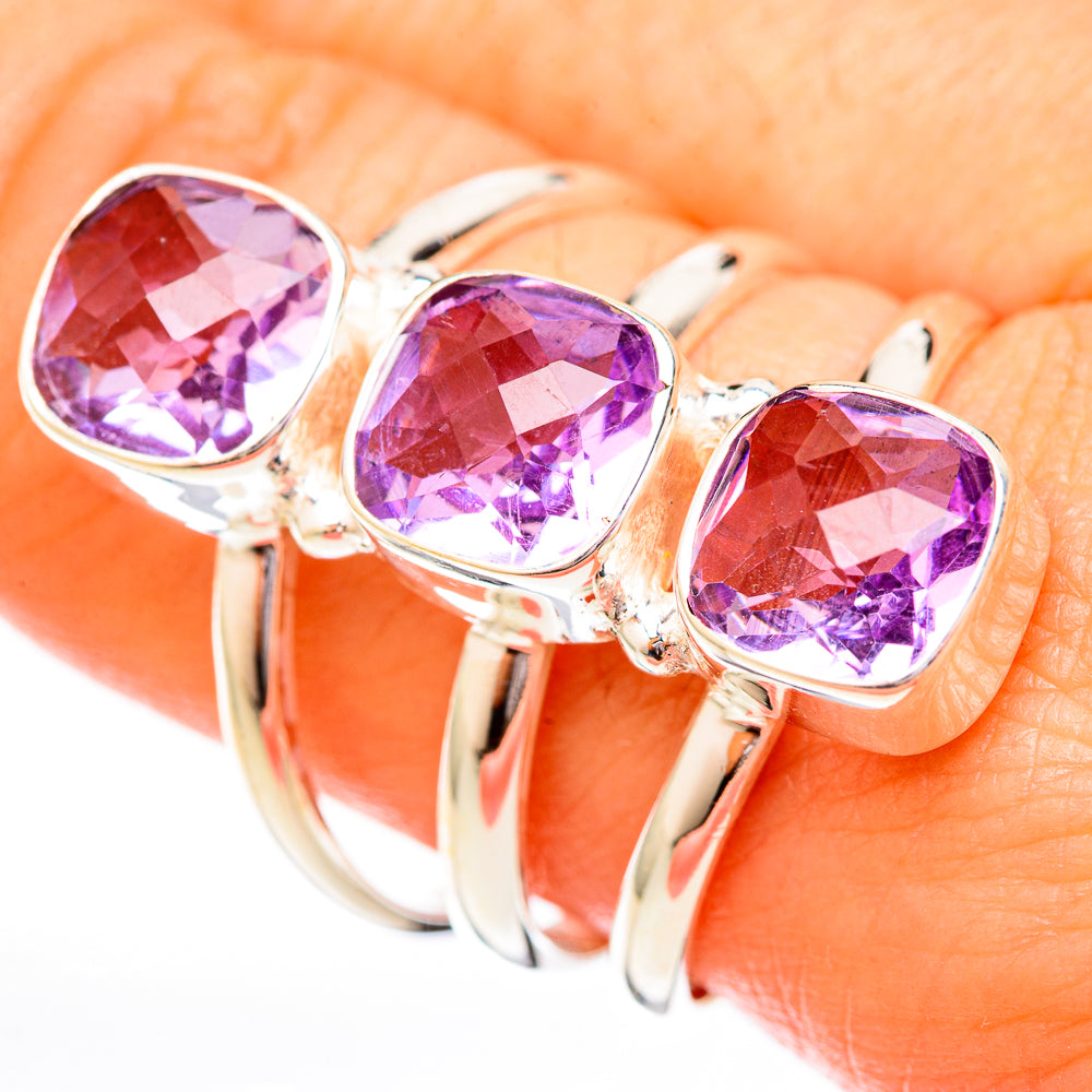 Amethyst Rings handcrafted by Ana Silver Co - RING122909