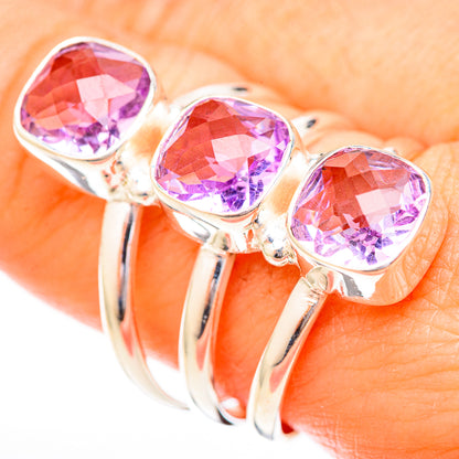 Amethyst Rings handcrafted by Ana Silver Co - RING122961