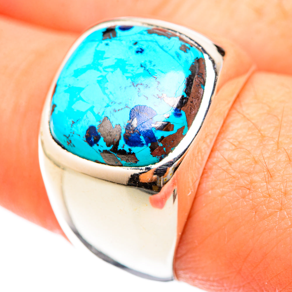 Shattuckite Rings handcrafted by Ana Silver Co - RING122973