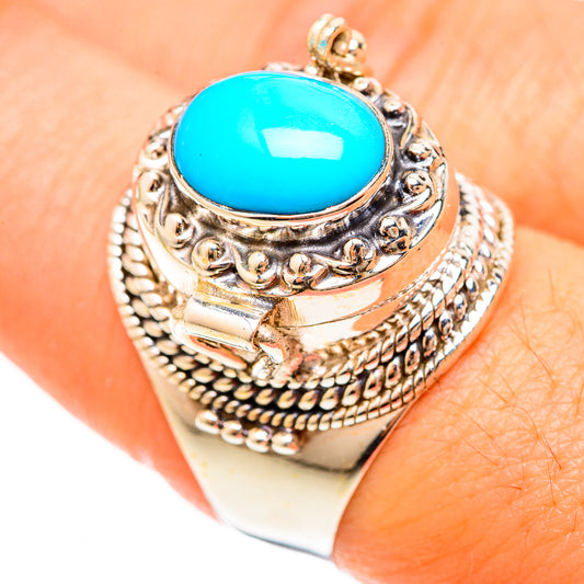 Turquoise Rings handcrafted by Ana Silver Co - RING122974