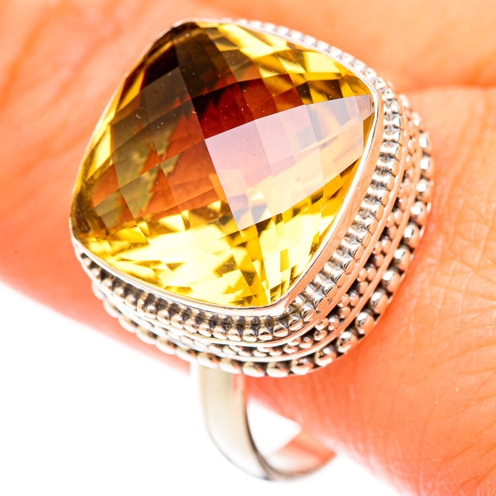 Smoky Quartz Rings handcrafted by Ana Silver Co - RING122980