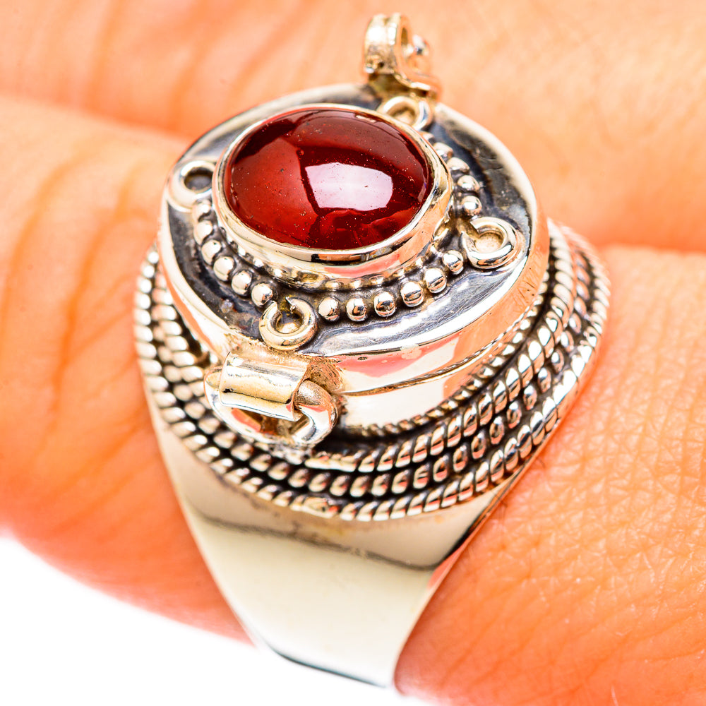 Garnet Rings handcrafted by Ana Silver Co - RING122983