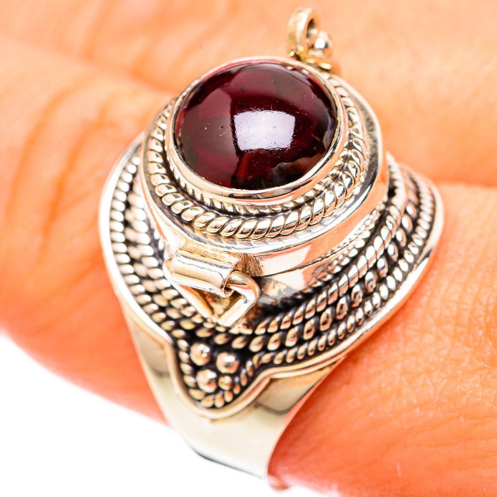 Garnet Rings handcrafted by Ana Silver Co - RING122984