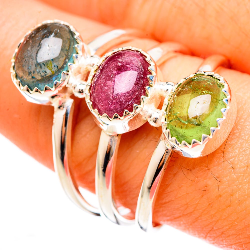 Tourmaline Rings handcrafted by Ana Silver Co - RING123010