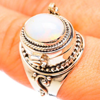 Ethiopian Opal Rings handcrafted by Ana Silver Co - RING123011