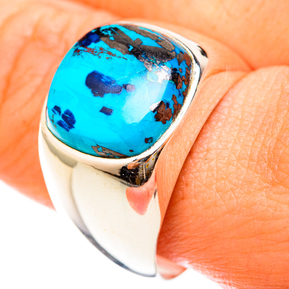 Shattuckite Rings handcrafted by Ana Silver Co - RING123018